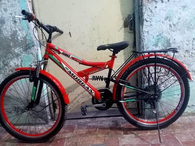 26 inch mountain bike double suspension excellent conition