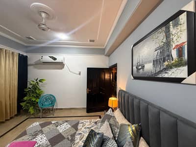 Two-bedroom fully furnished apartment available for daily rental location E11-2 Islamabad