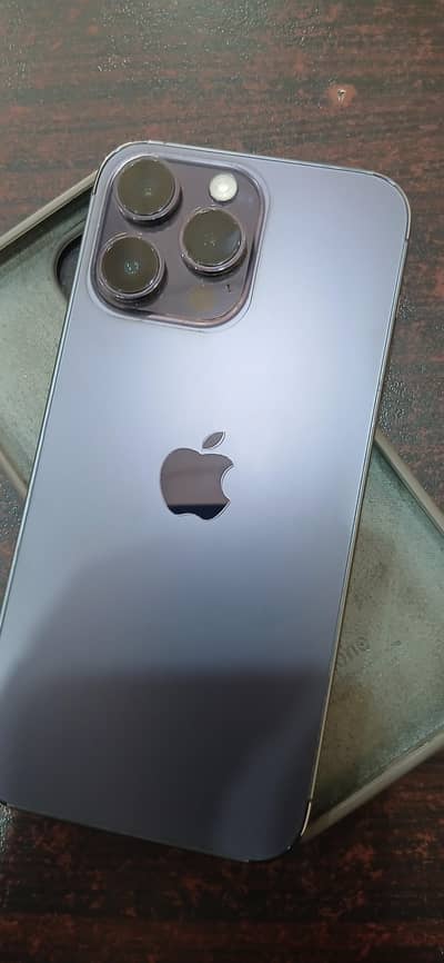 I phn 14 pro max 128GB , Non PTA , 89 bettery health with box