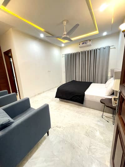 1kanal fully furnished open basement available for rent