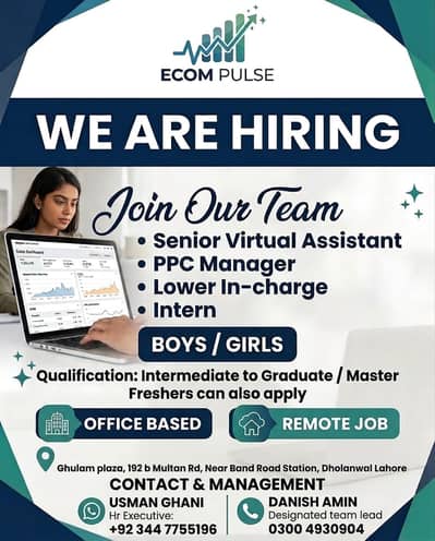 Amazon Virtual Assistant (Part-Time / Full-Time)