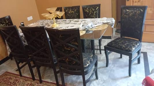 8 chairs