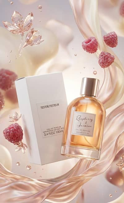 Imported Raspberry & Jasmine Eau De Parfum – Premium UK Quality (100ml