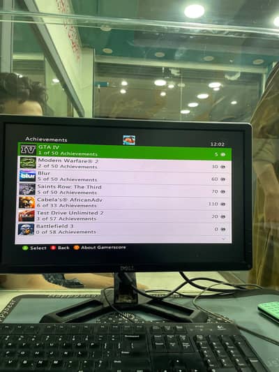 Xbox 360 with multiple game