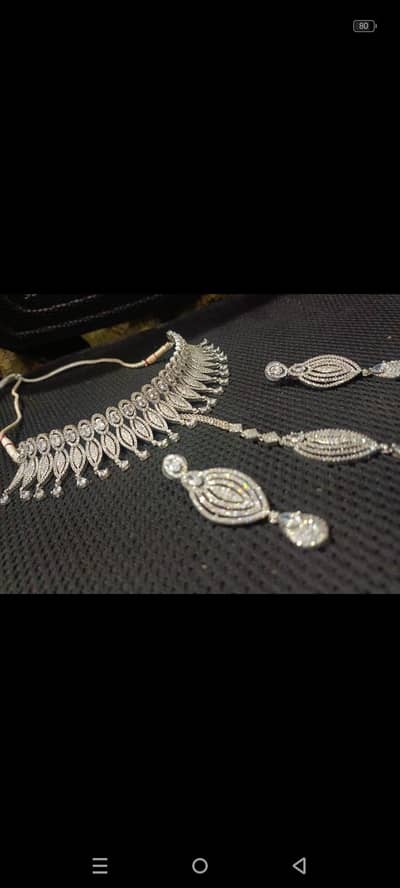 1 carat jewellery set