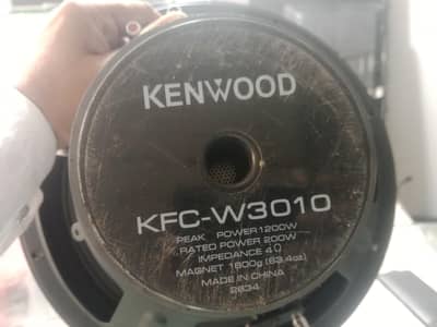 Kenwood sub buffer 12 inch double coile