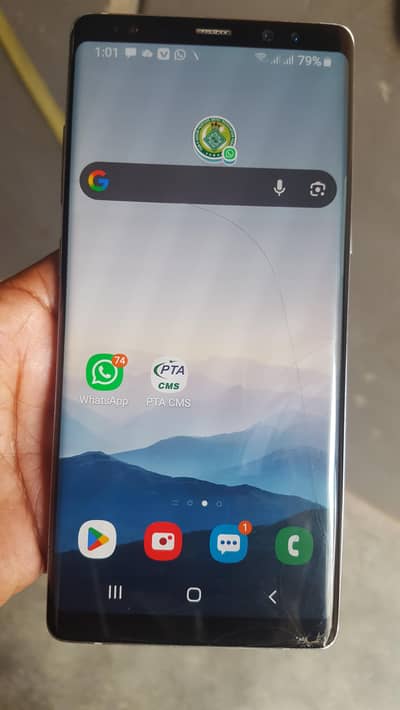 Samsung note 8 dual SIM Kya approved good condition