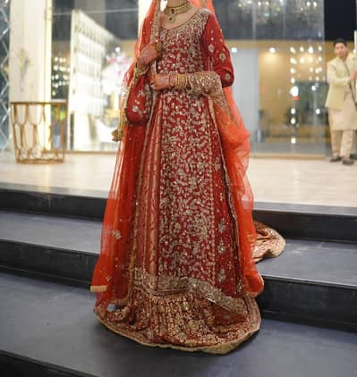 Royal Red Bridal farshi lehnga