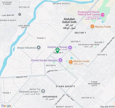 Ready To Buy A Residential Plot In Gulshan-e-Maymar - Sector V Karachi