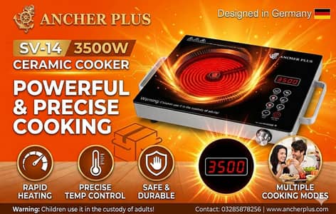 Anchor Plus Electric Stove.