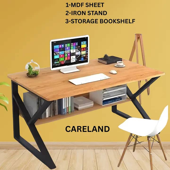 Office table & Study table, Computer table, K-shape table, 1