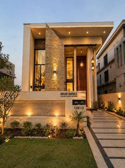 Luxurious Modren Style 10 Marla Architecture House under Construction for sale