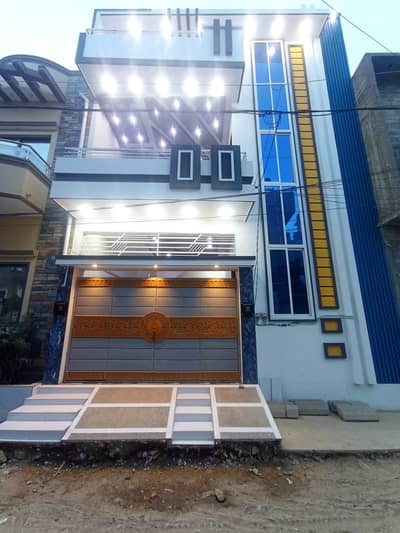 120 SQYD G+2 BRAND NEW HOUSE FOR SALE IN MODEL COLONY SHEET 27 NEAR AIRPORT AND MALIR CAN'T