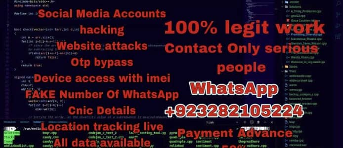 Paid hac*king services Available | WhatsApp +92/3282105224
