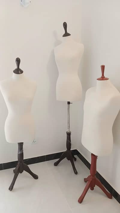 Dummy / Dress Form Mannequin Stand – Like New – Rs. 4,000 each