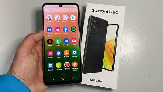 A33 5G Complete Box Duel Sim PTA Official PTA Approved
