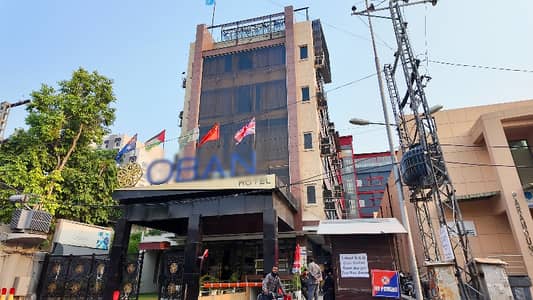 Shops For Rent On MM Alam Road Lahore Ideal For Coffee Shop, Restaurant & Aesthetic Clinics