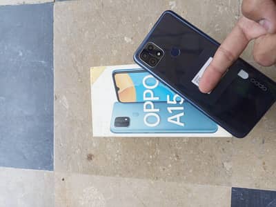 Oppo A15 slightly used like new 3/32gb