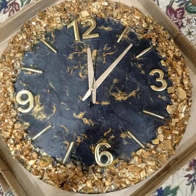 Best resin handmade wall clock |  premium quality