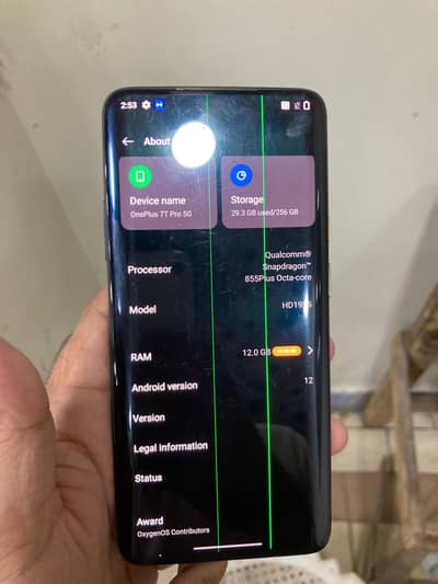 Oneplus 7t pro special edition 12/256