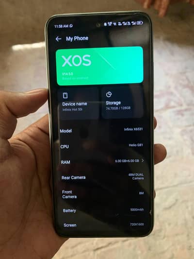 Infinix Hot 50i