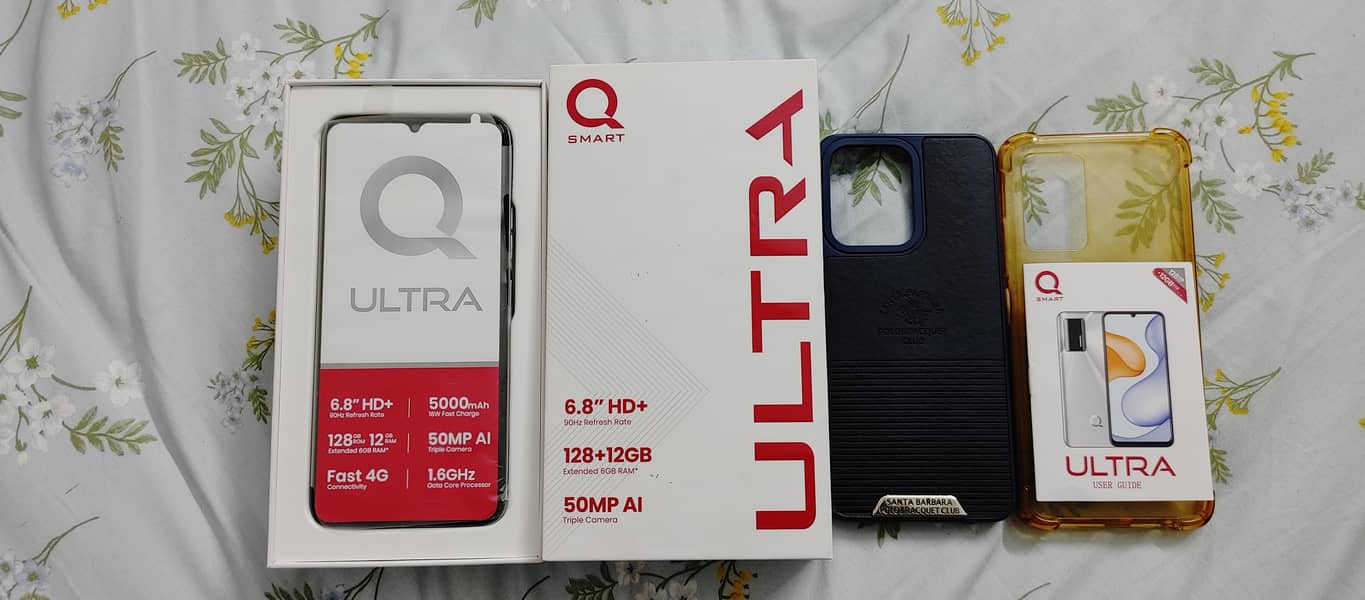 Qmobile Ultra Smart hd with box accessories (Read ad first carefully ...