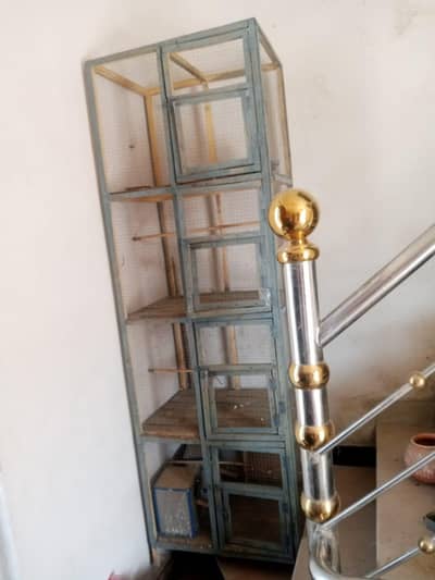 wood cage
