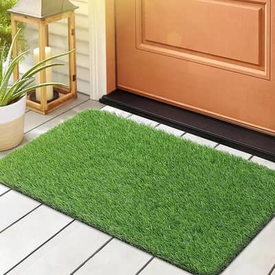 Green grass dorr mat for entrance brand new