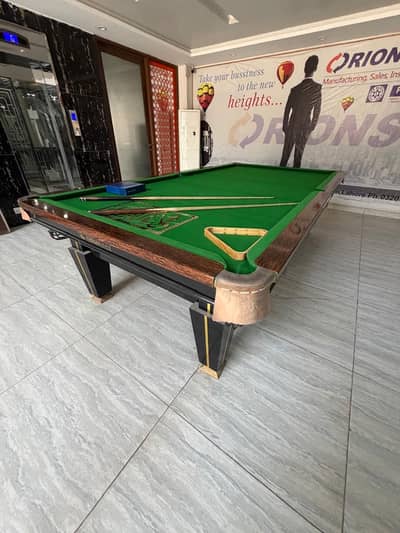5*10 billiard table with billiard ball set