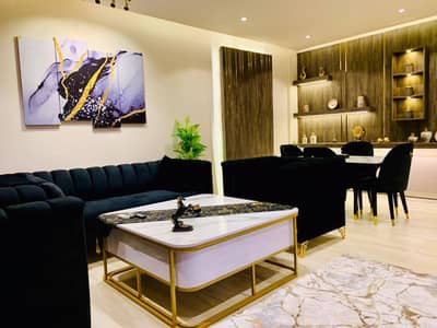 Flat for rent 1bed ROM full furnished apartments safe and scour 100%coupe allow