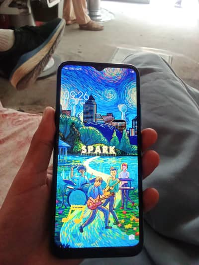 Tecno spark 6 go 4 gb 64 gb all okay full box no open no repair