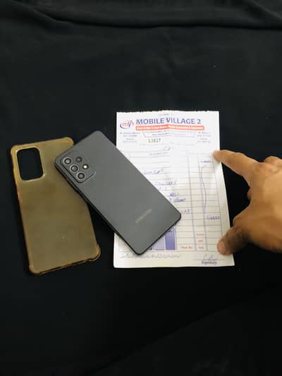 Samsung galaxy a52 8/128 with origenal charger
