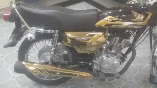 cg 125 2026 special edition black gold