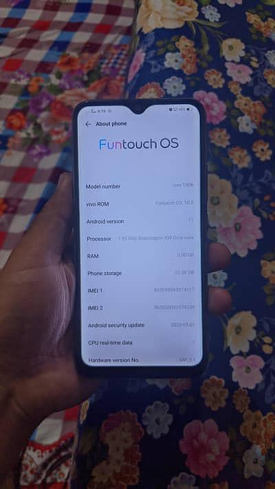 Vivo y11 3/32 Lush condition