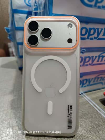 Iphone 17 pro max 256gb PTA approved complete box