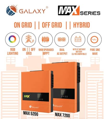 Galaxy Max Pv 7200 Hybrid Inverter