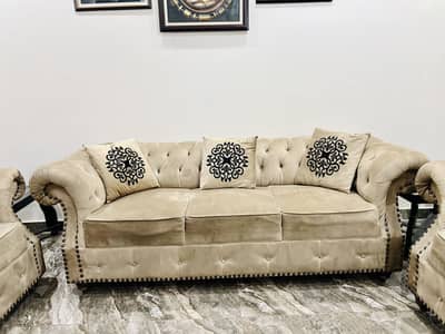 Chesterfield style sofa