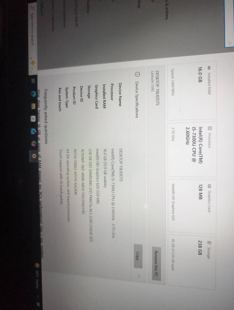 Core I 5 vpro 5