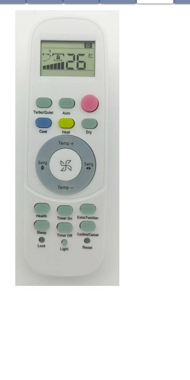A. C remote 8