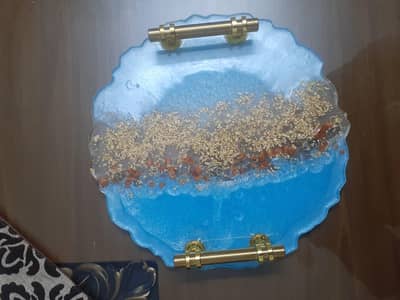 Resin Art Tray