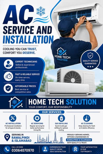 BEST AC REPAIRING / AC INSTALLATION / AC SERVICES