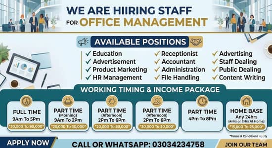 Urgent hiring
