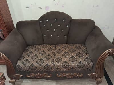 SOFA SET | WOODEN SOFA SET | SOFAS | 3+2+1 SET
