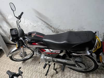 Honda CD 70 2025 Black