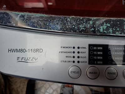 Haier Automatic Machine (HWM80-118RD) - 8 Kg