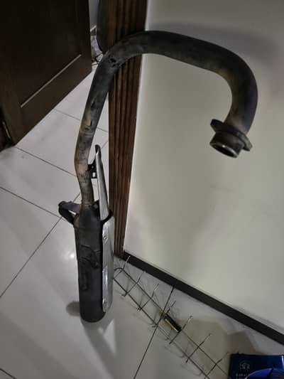ybr 125g silencer