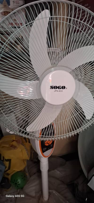 sogo chargeble fan