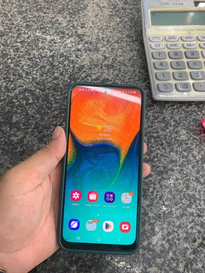 samsung a30 pta approved duel sim original panal + everything geniun