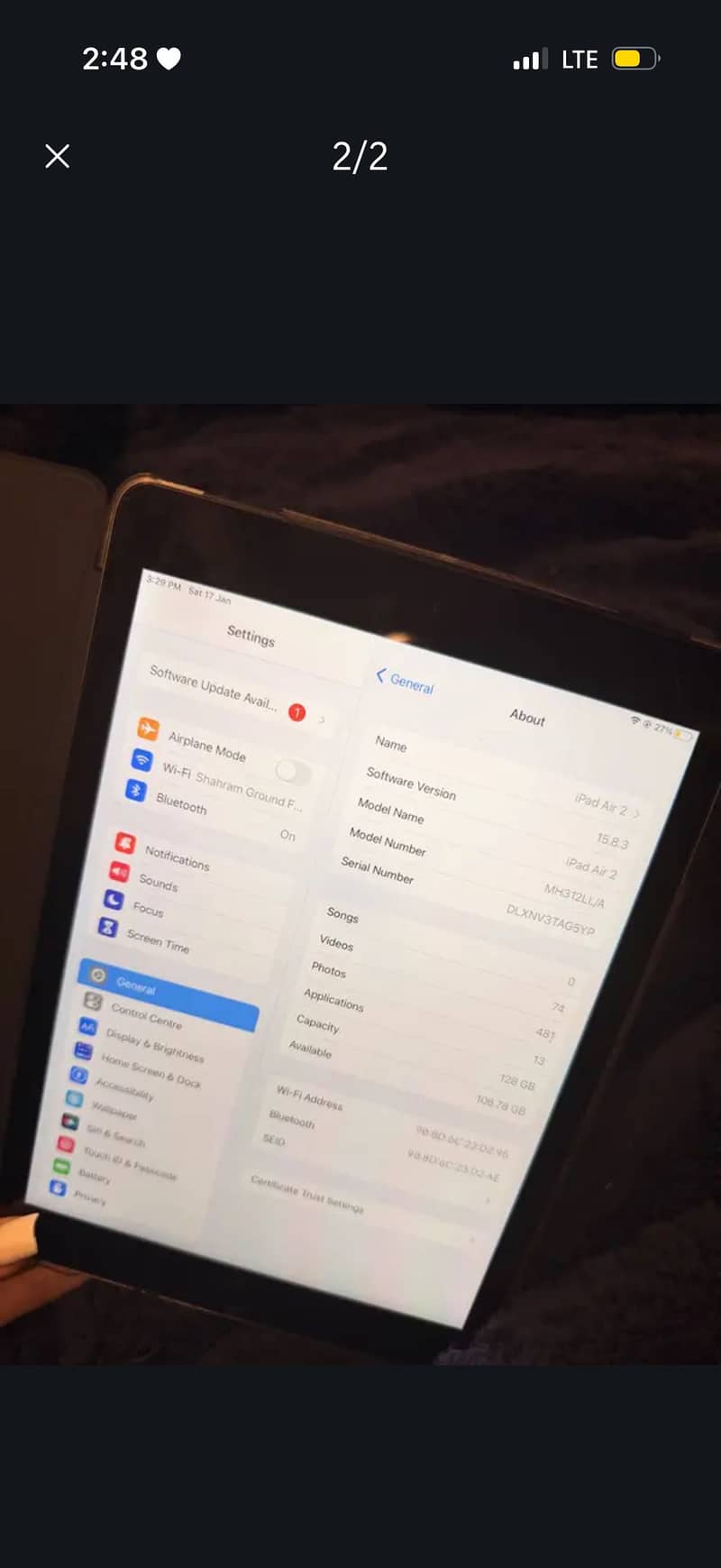 Ipad Air 2 1
