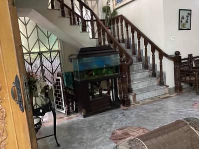 Corner House With Basement Available For Sale